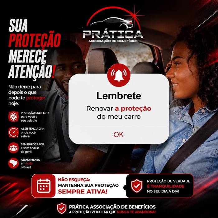 Sua proteção merece atenção — mantenha sempre ativa